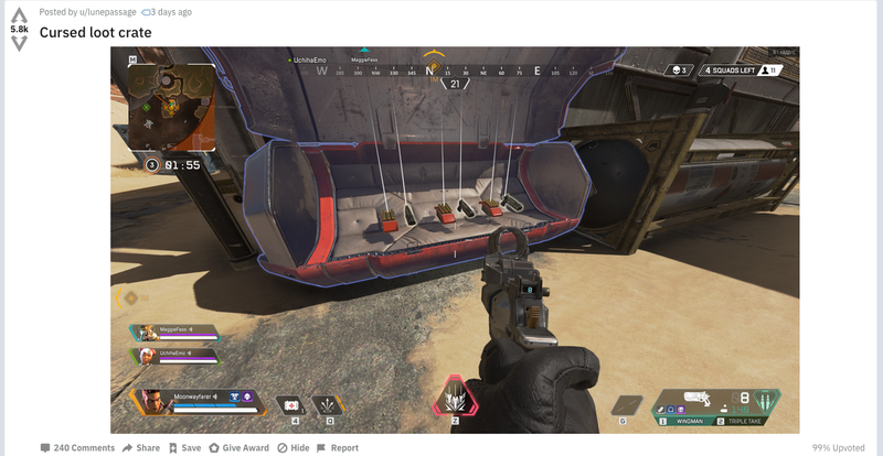 Illustration for article titled Apex Legends' Mozambique Shotgun Sucks, And Everyone Knows